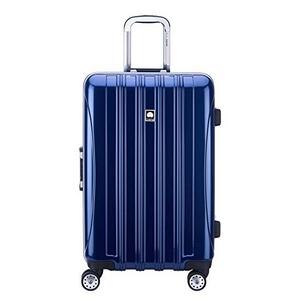 Delsey Luggage Aero Frame  25 Inch Spinner, Blue