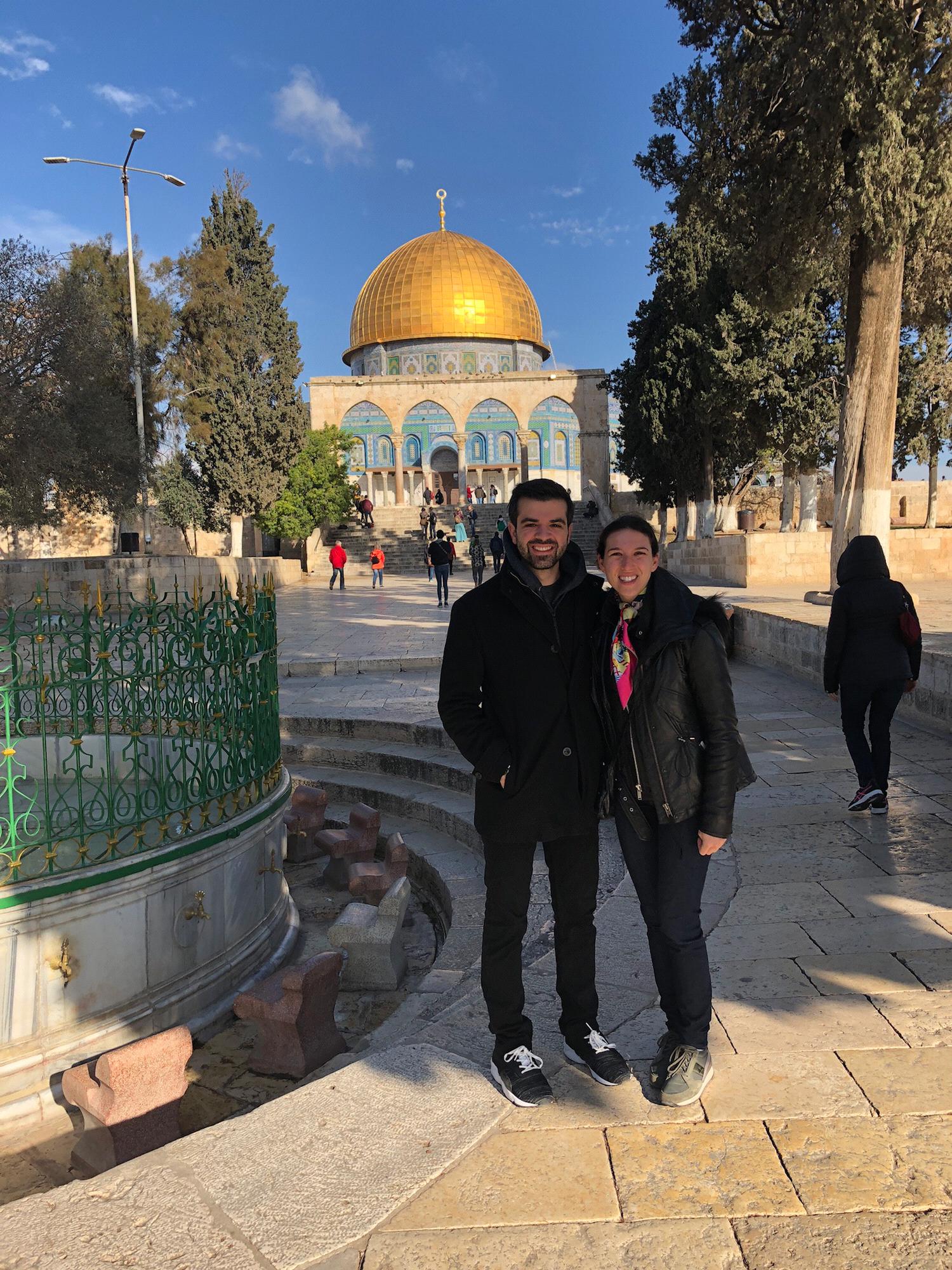 Trip to Israel, on the Temple Mount 2018