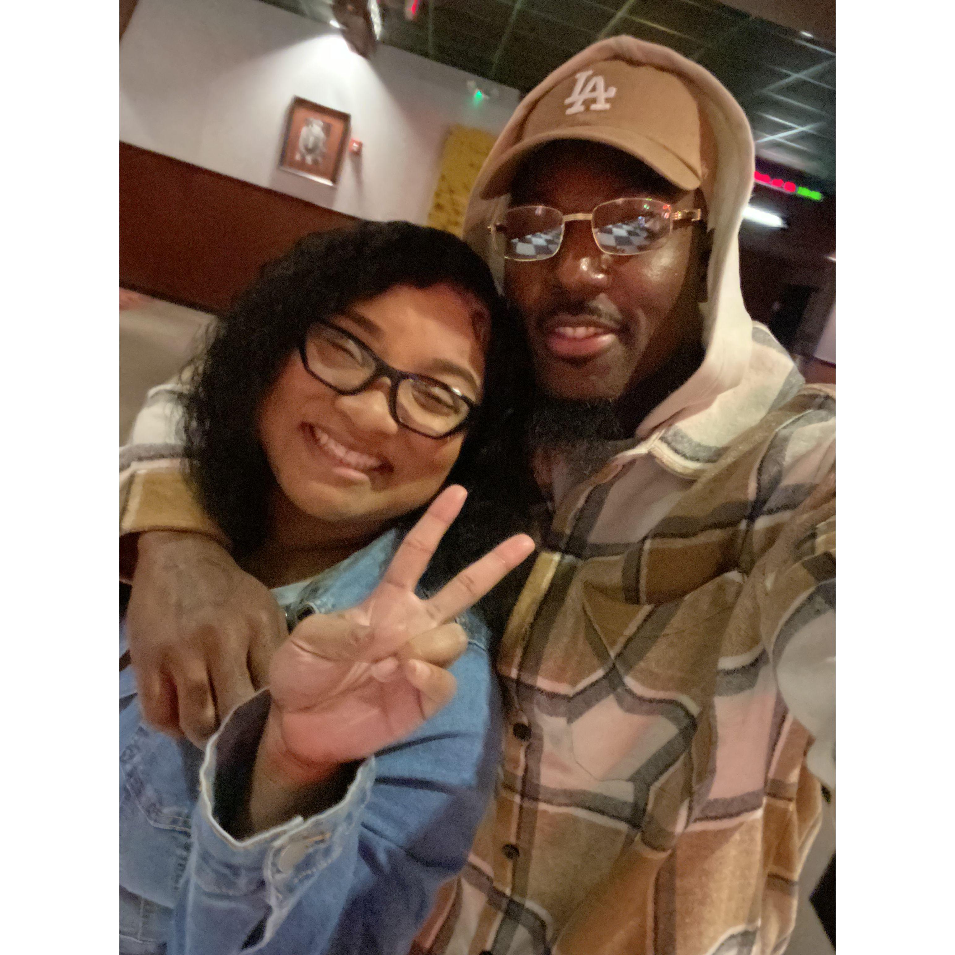 Our first date!!!