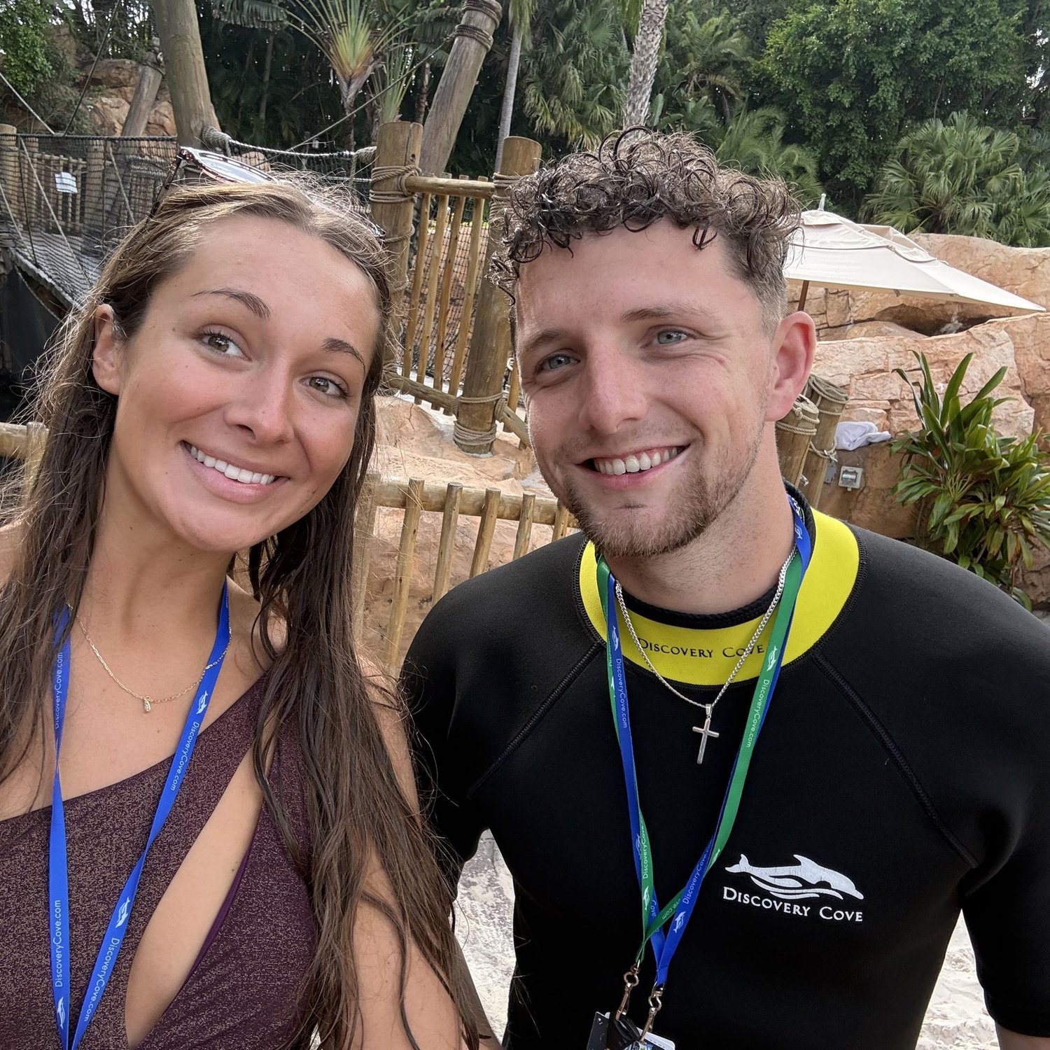 Discovery Cove in Orlando was so much fun!