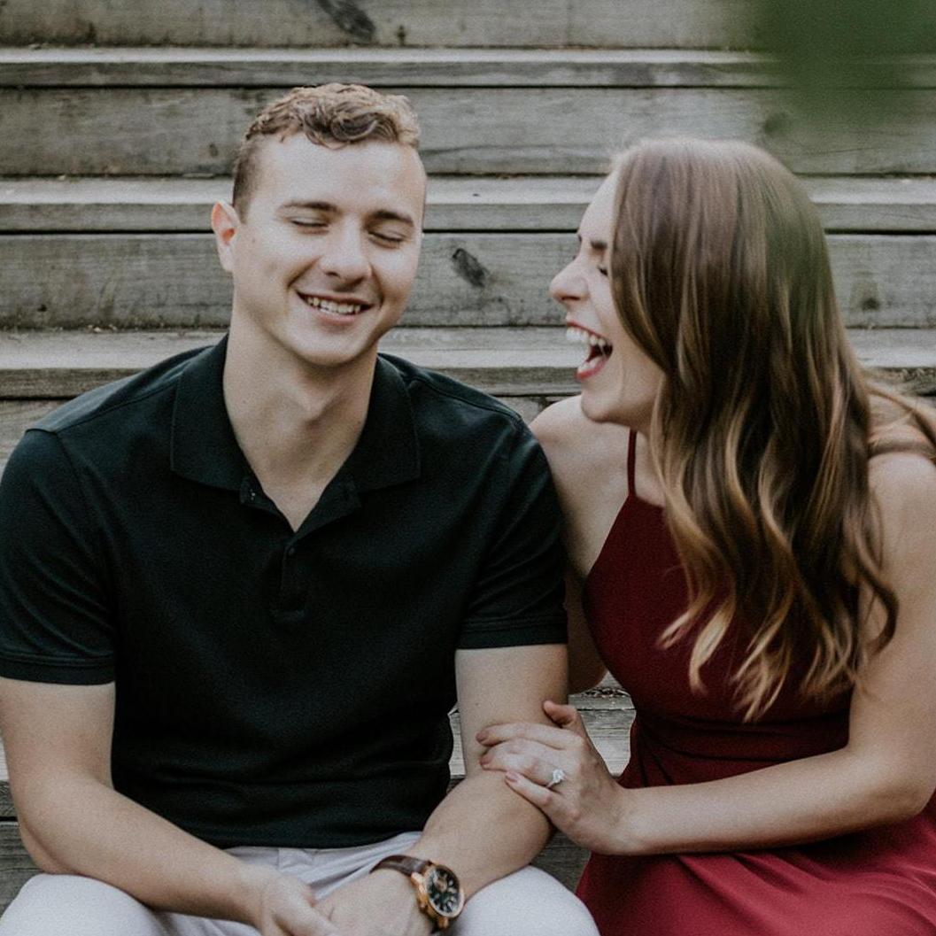 Engagement Photos - Mellon Park