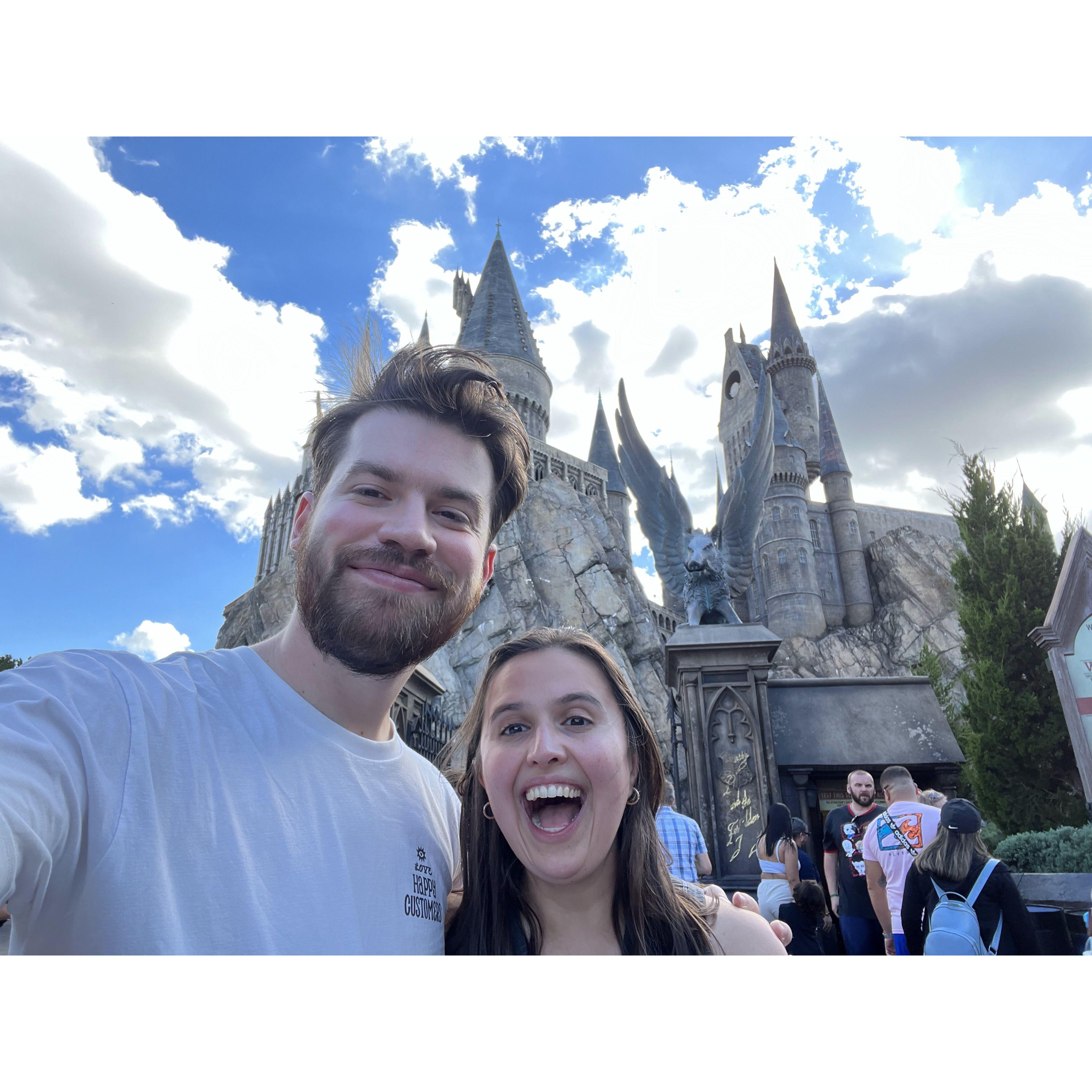 Sophie thought I was going to propose in harry potter world