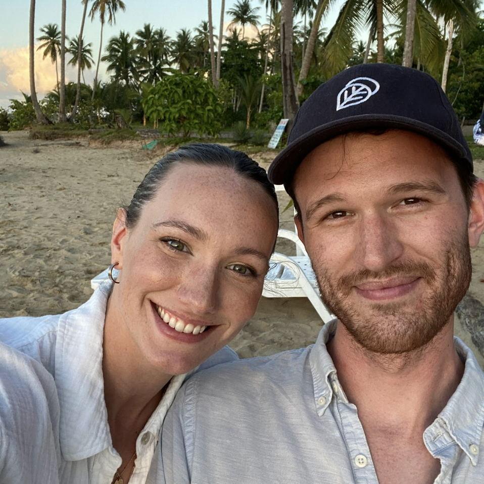 On our recent trip to the Dominican Republic, when we invited ourselves to strangers' rehearsal dinner party on the beach