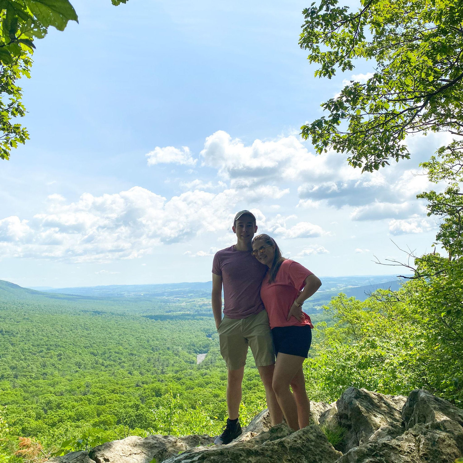 Hawk Mountain 2022- Mark proposed here 2 years later!