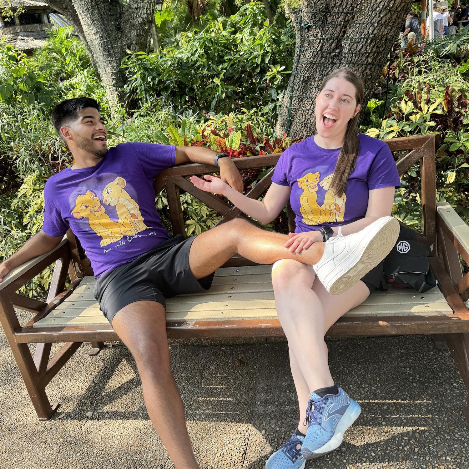 First time visiting Busch Gardens together / Nuestra primera vez visitando Busch Gardens juntos