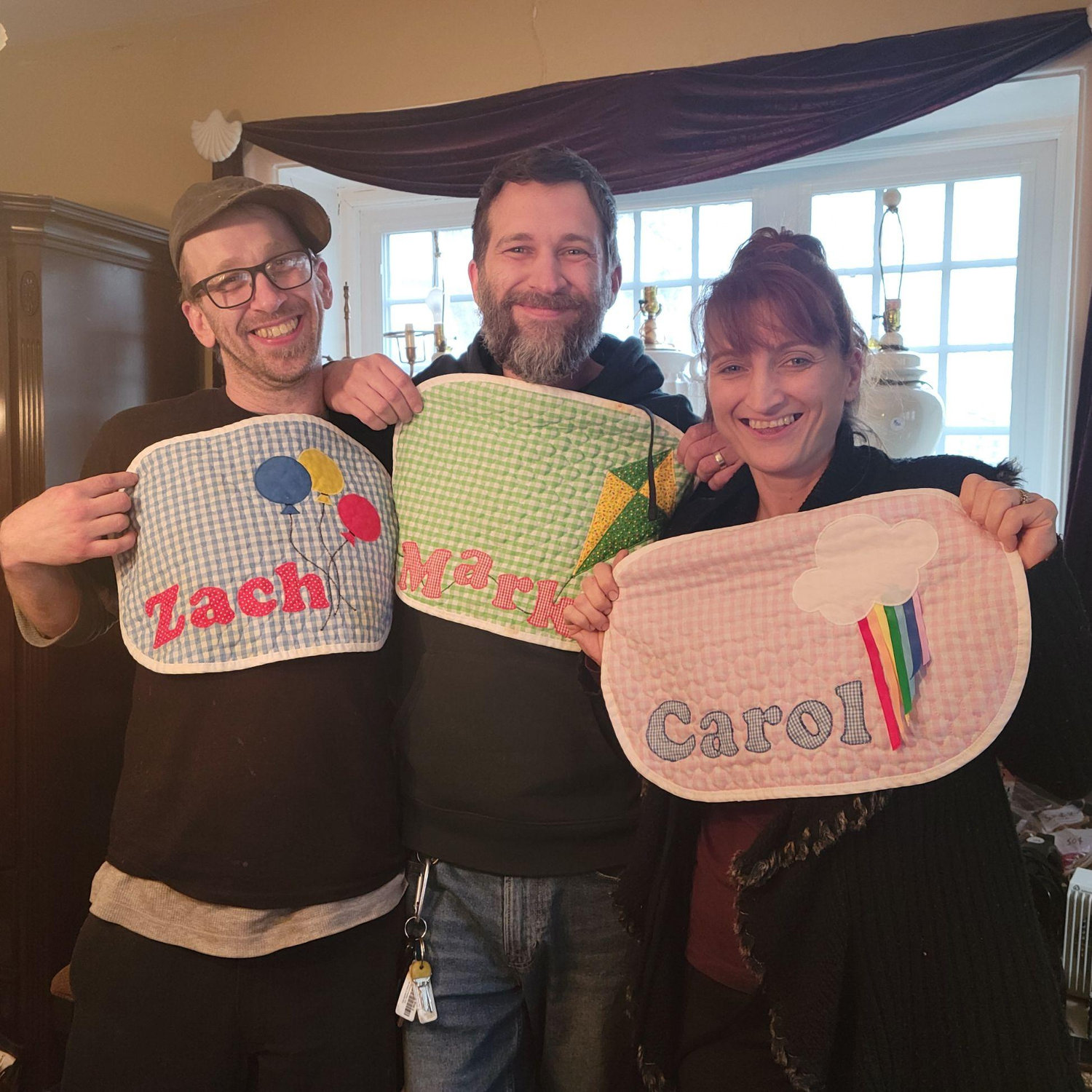 Zach, Mark, Carol