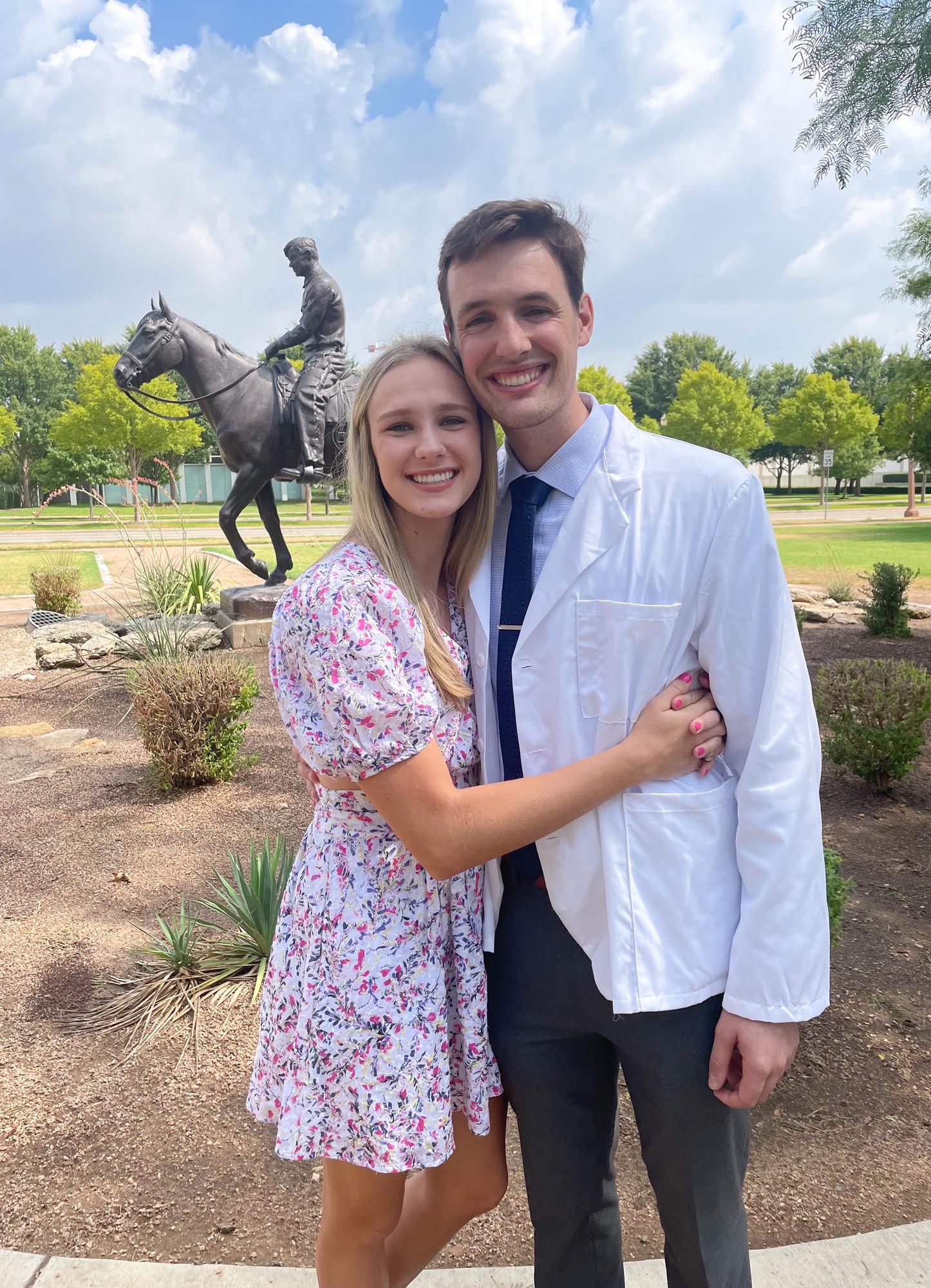 August 2022: Jeff's White Coat Ceremony!