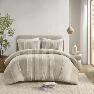 Shay 3-Piece Striped Cotton Comforter Set