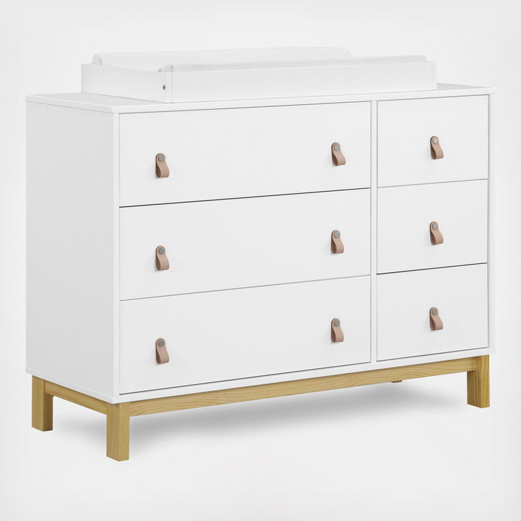 babygap legacy 3 drawer dresser with leather pulls Legacy New Zealand Pine 3-Drawer Dresser with Leather Pulls - Bed Bath &  Beyond