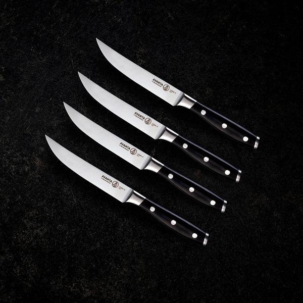 Messermeister Avanta 4 Piece Fine Edge Steak Knife Set