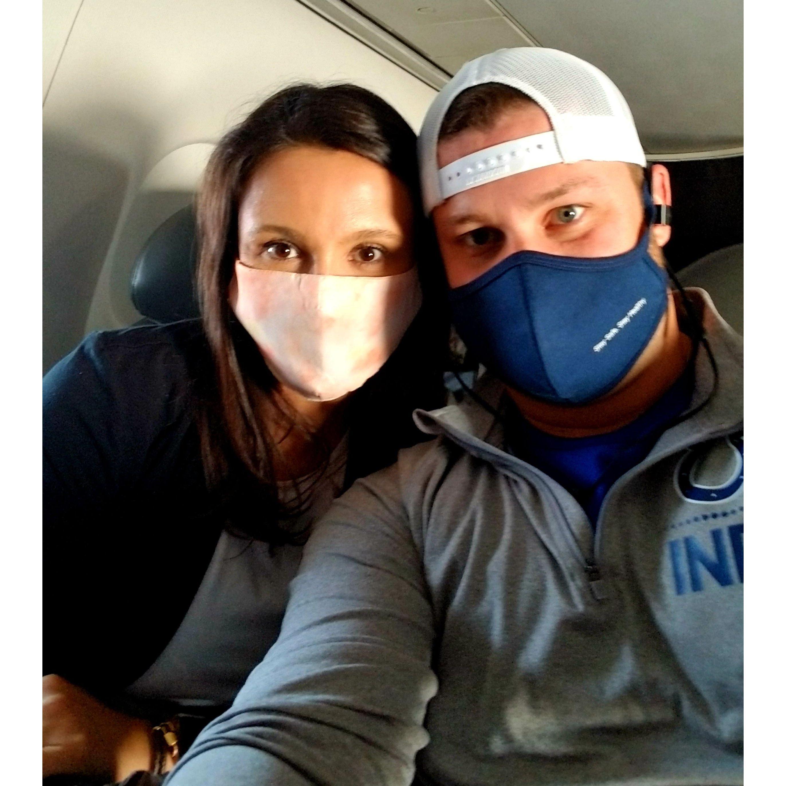 Masked up!