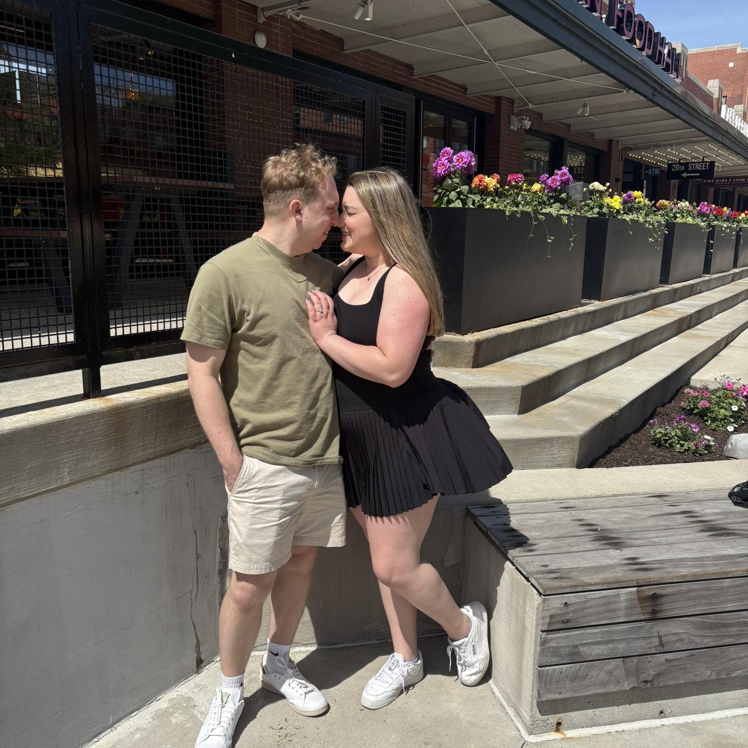 Randee spoiled Lex all day for her 26th birthday. Here we are in the Strip District in Pittsburgh.