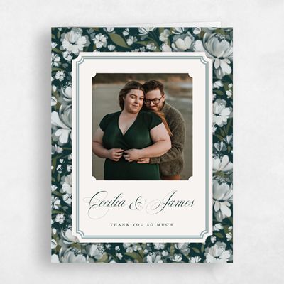 Multi-Colored Wedding Thank You - Annika Photo