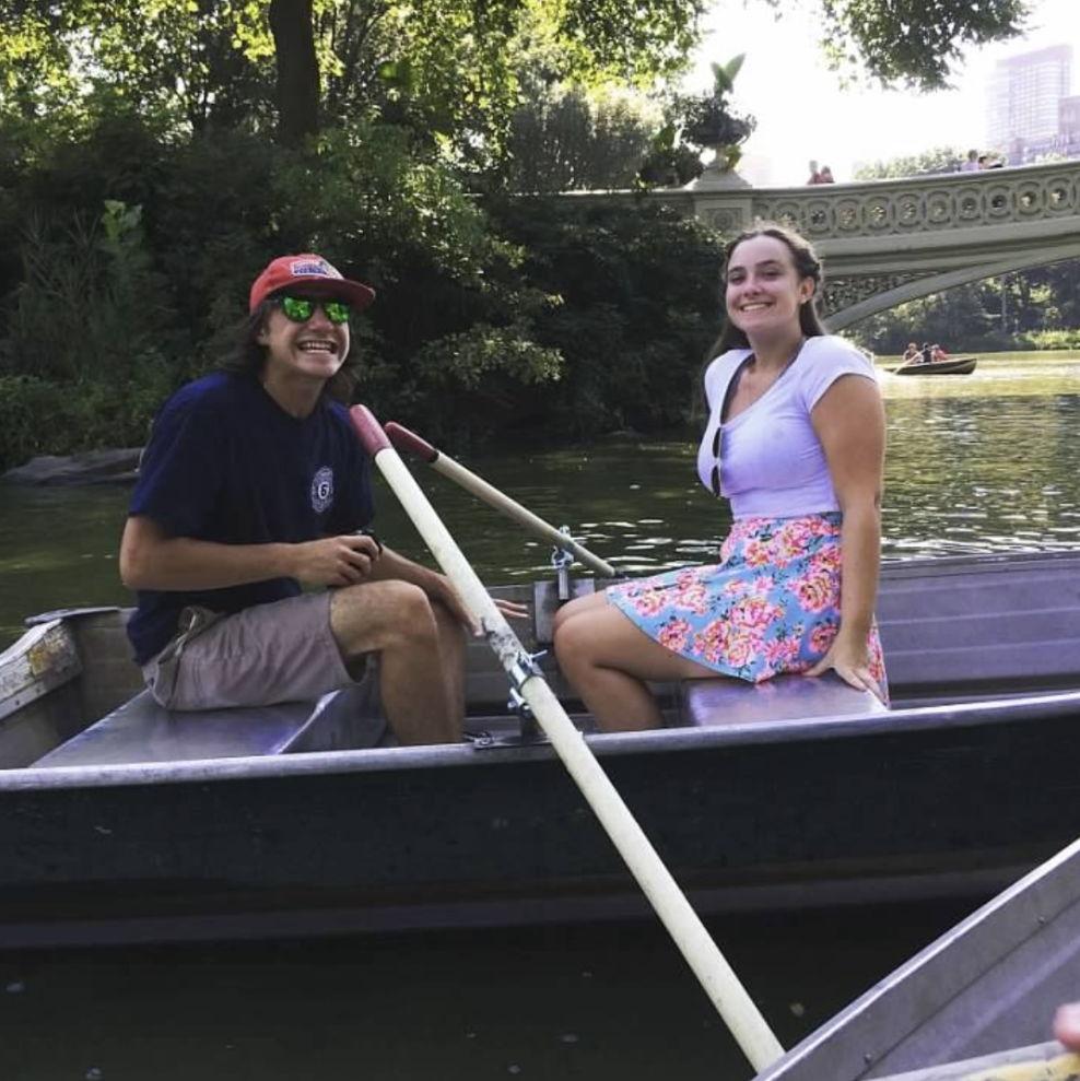 Our first official date as boyfriend and girlfriend! The boats in Central Park. We started dating August 08, 2016!