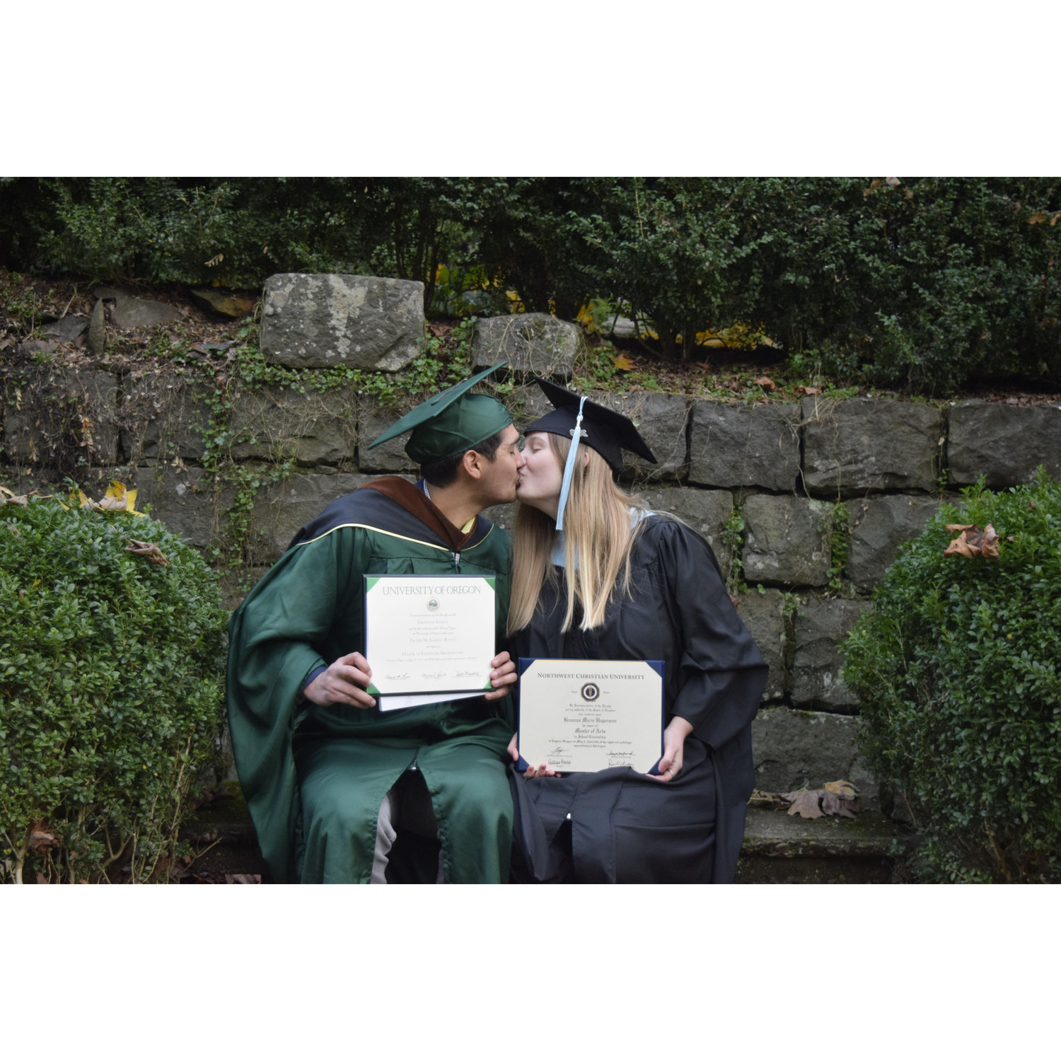 Finished up our Master's! June, 2020.