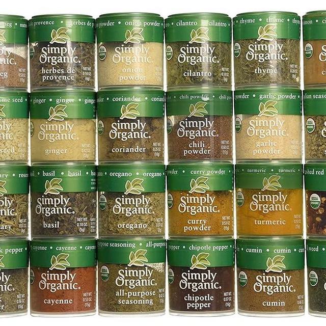 Generic Simply Organic Ultimate Organic Spice Gift Set, 24 Spices