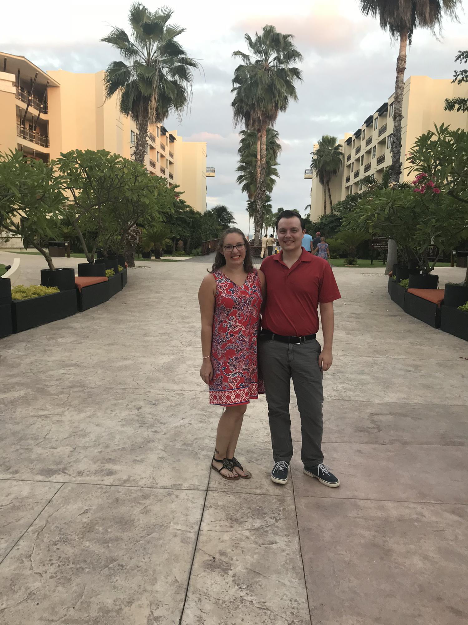 Mexico 2018, our first vacation together.