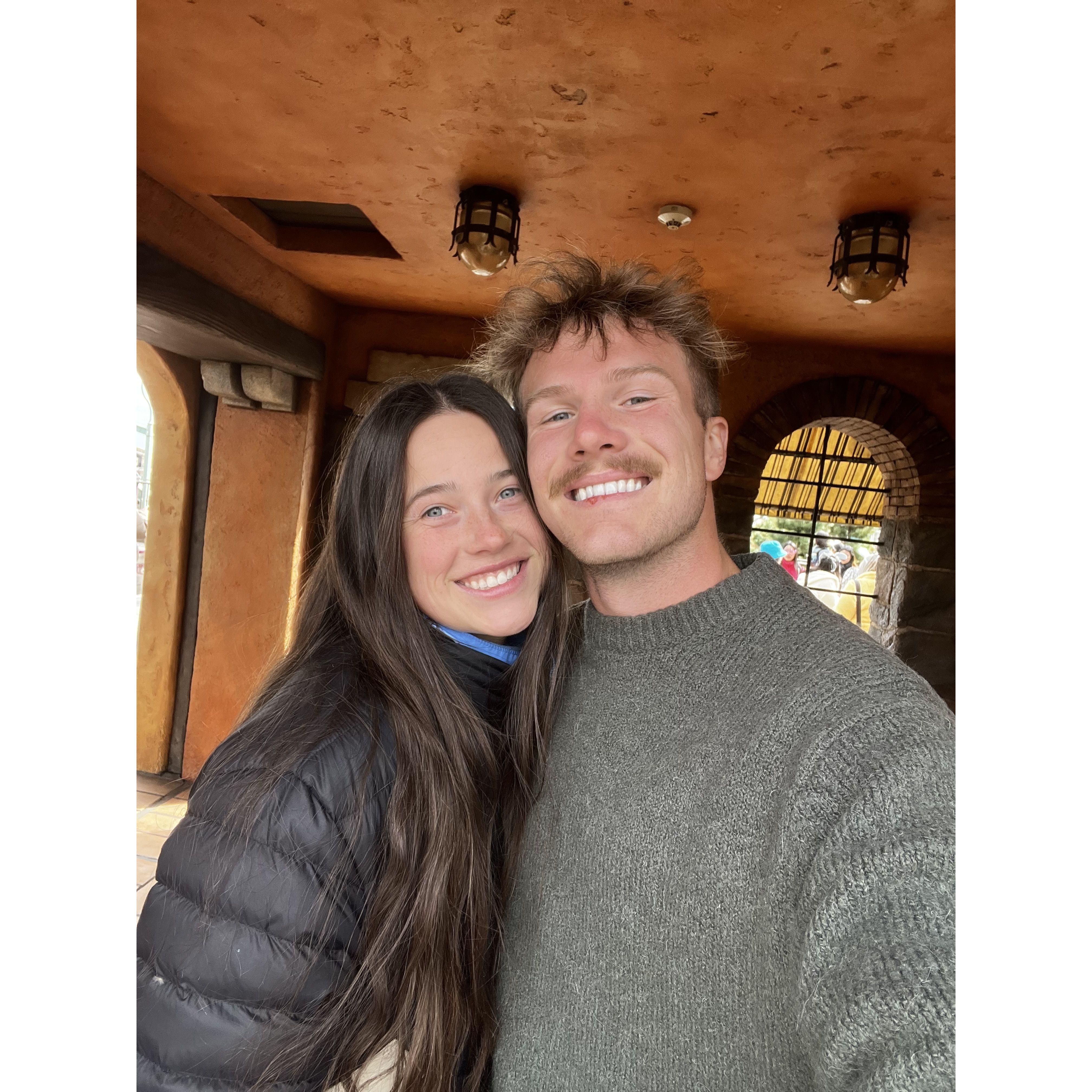 Together at Disney Sea in Tokyo