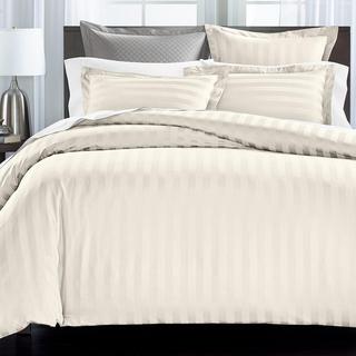 Charter Club - Damask Stripe 550-TC 3-Piece Duvet Cover Set