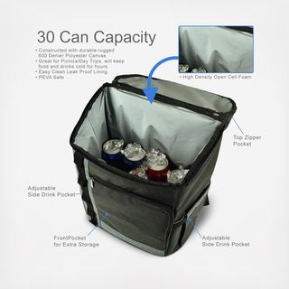backpack with cooler and laptop sleeve Igloo Modern Blue Top Grip Latitude 24 decorated Carhartt CTB0000607 two RPLIFE Kids Backpack & Lunch