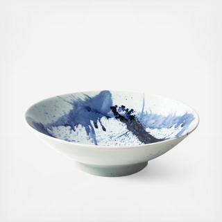 Blue Sumi Pasta Bowl