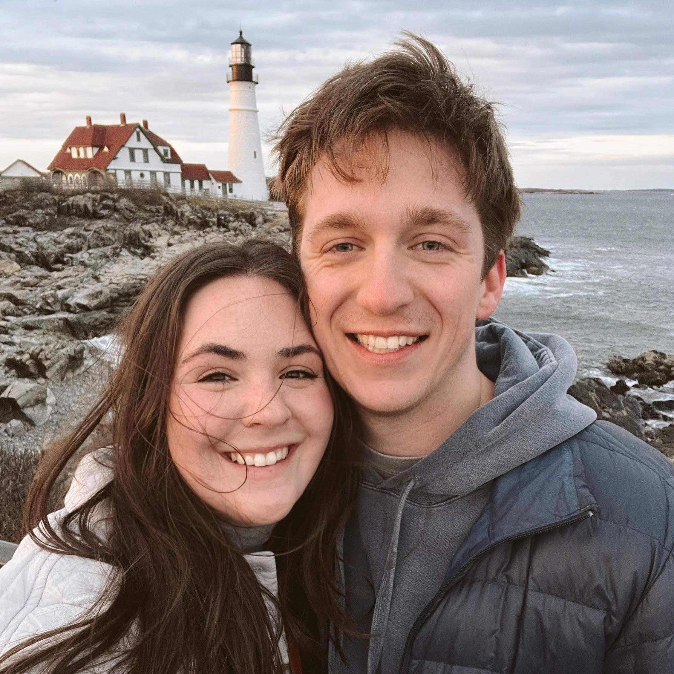 Sightseeing in Portland during our trip to visit the wedding venue 4/30/2022