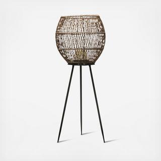 Handwoven Bamboo & Rattan Lantern