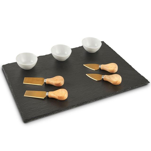 8 Piece Slate Cheese Board Set (Set of 8)