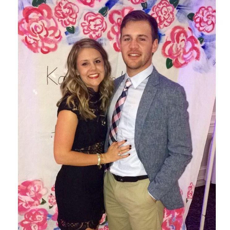 Shamus' first time flying back from Florida to attend Alexa's Soritiy formal. April 2016