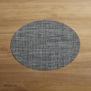 Oval Crepe Vinyl Placemat, Set of 4