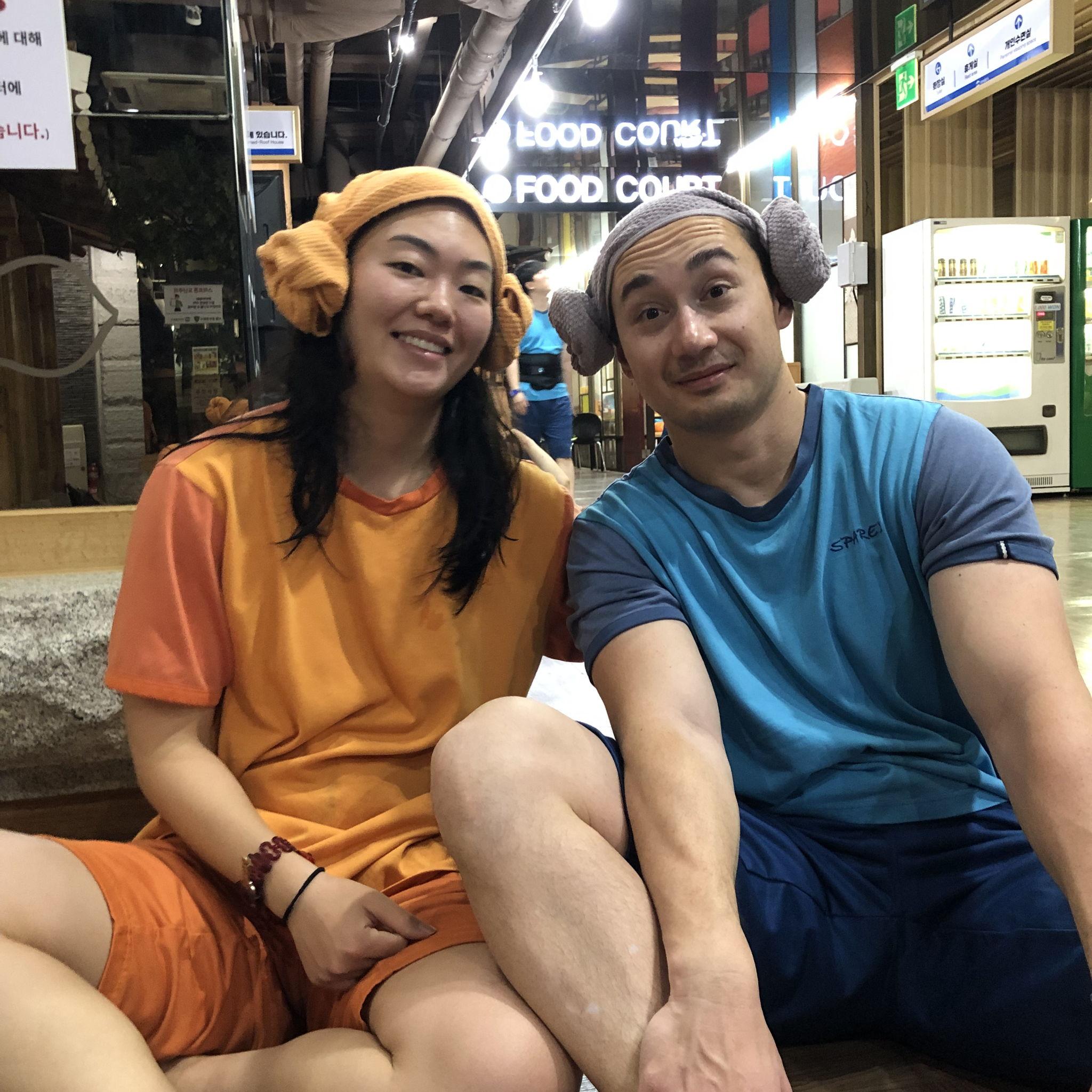 Josh loves Korean saunas.