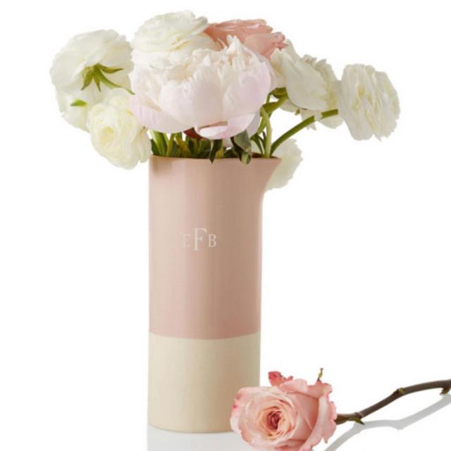 Mark & Graham - Large Dipped Ceramic Pitcher Vase