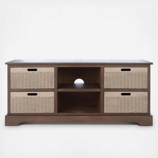Landers 4-Drawer Media Stand