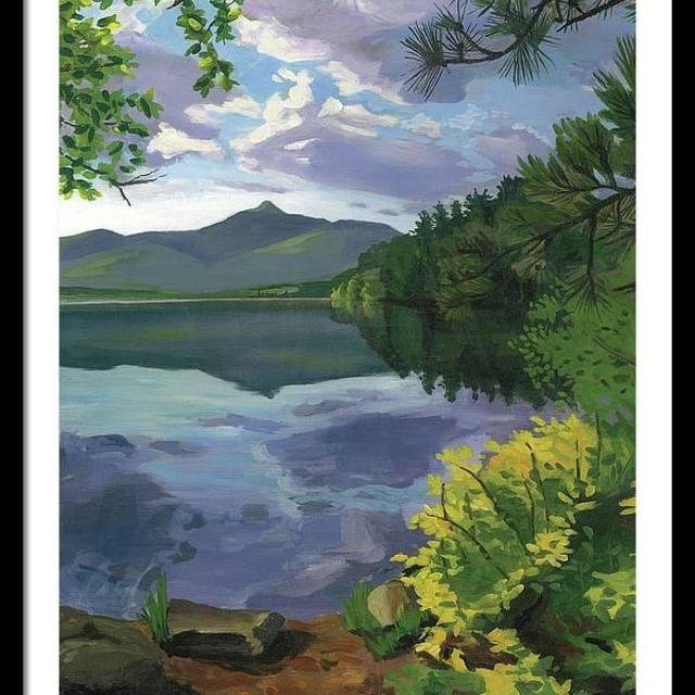 Reflection of Mount Chocorua, NH Framed Print
