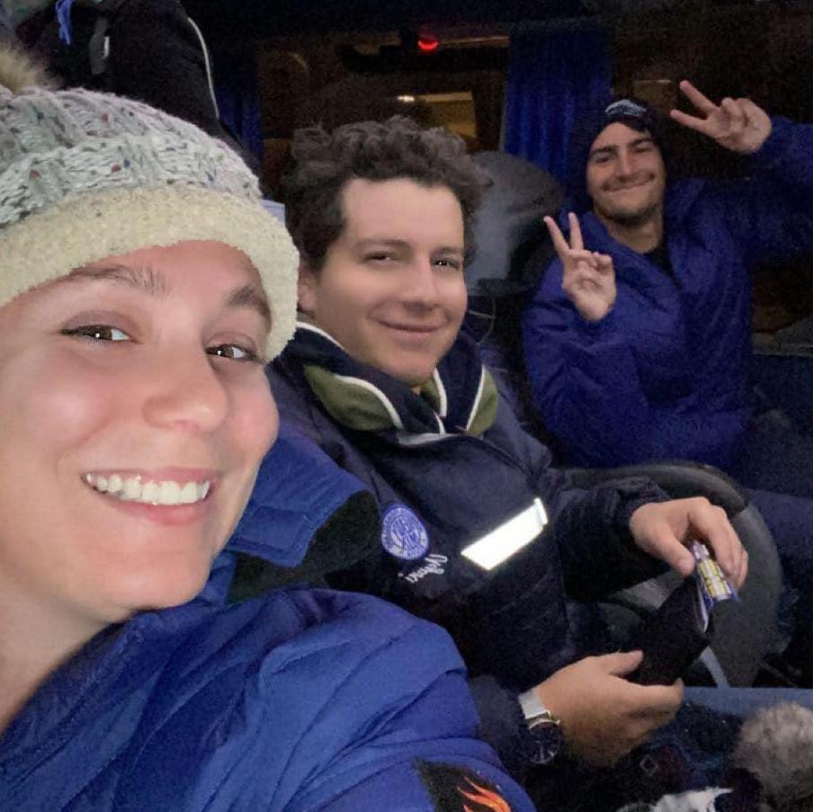 The night trip out to the salt flats! It took 9 hours from La Paz to Uyuni.