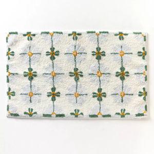 Daisy Tile Tufted Cotton Bath Mat