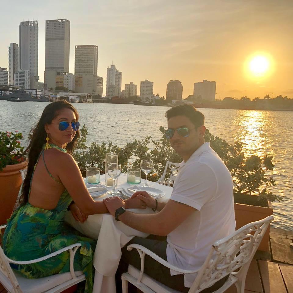 To be able to watch the sunset with you in Cartagena was priceless