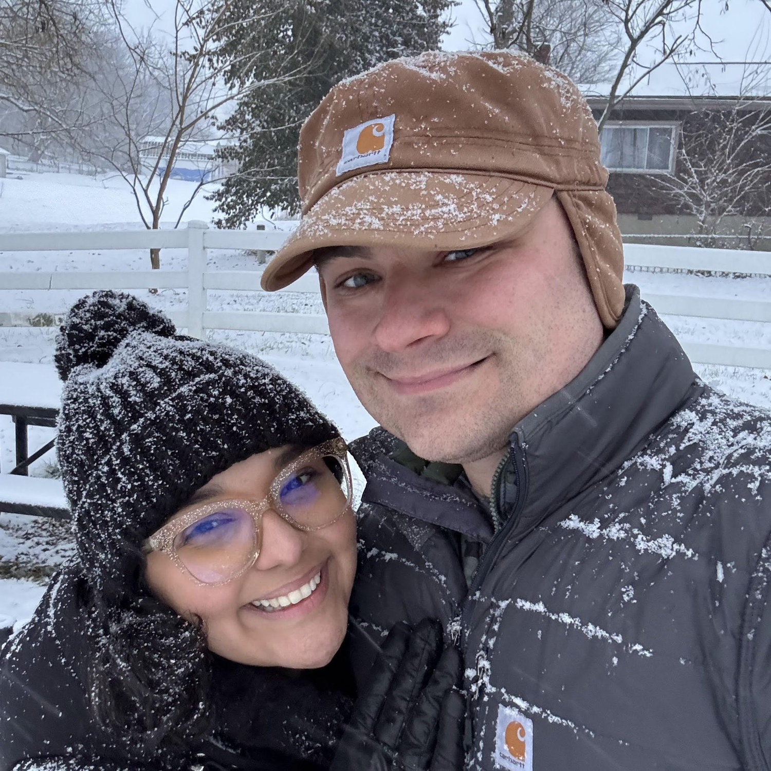 Our first snow day together!