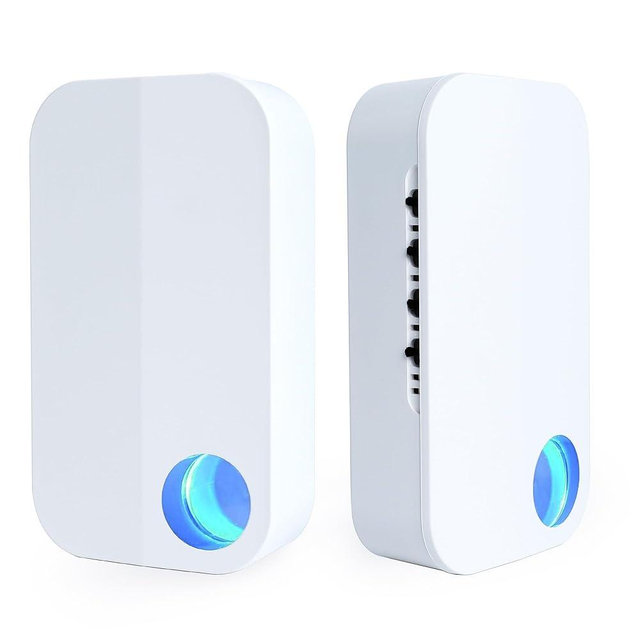 PVACG Air Ionizers for Home Plug In with 4 negative Ion Brush Heads,Ultra-Quiet Ionizer Air Purifier for Home,Portable Negative Ion Air Purifier for Bedroom Office Kitchen Bathroom and Pet(2)