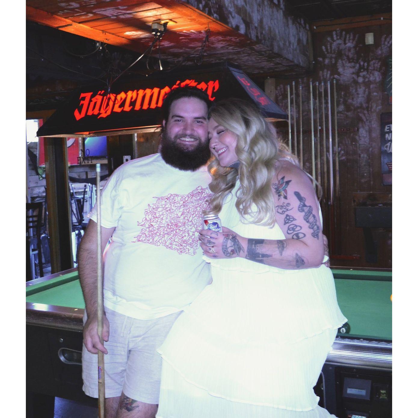 Right after we got engaged