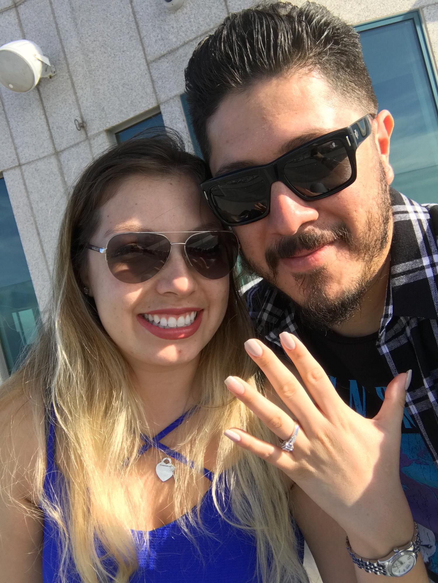 We’re Engaged!! Nov 26, 2017 (Corina’s Birthday)
