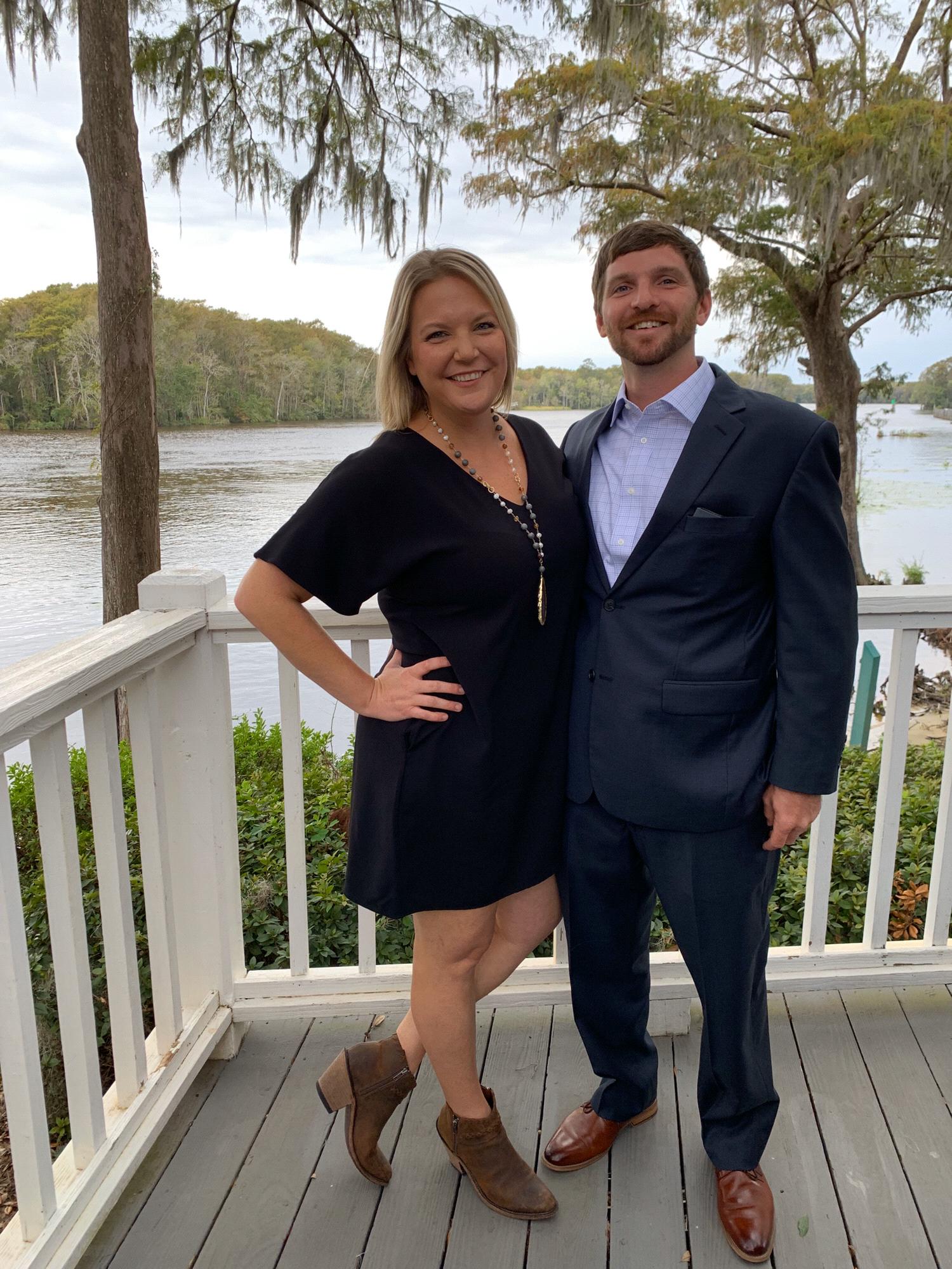 My favorite part of any wedding is having this man as my date!