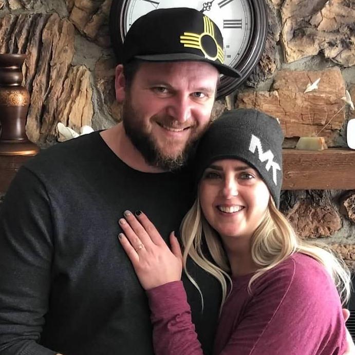 Engaged!  New Year's Day 2021