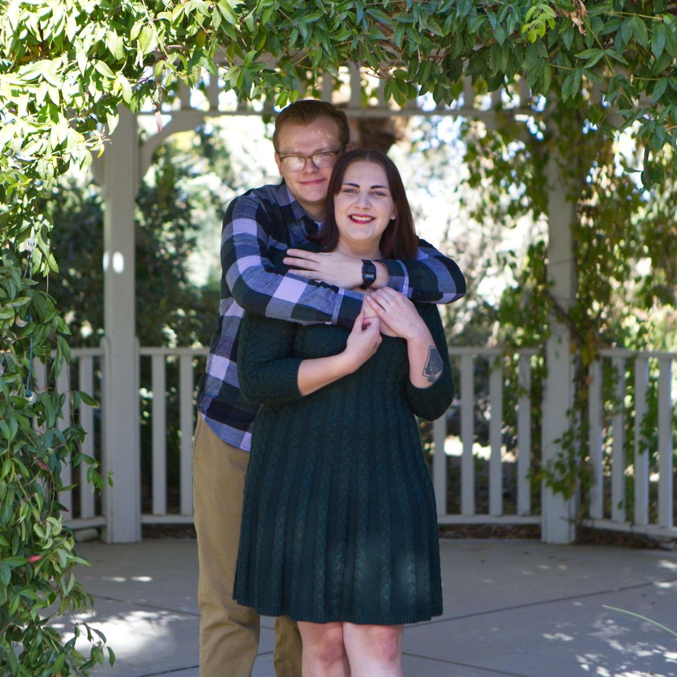 Our first couples photo shoot together for holiday cards! We ended up loving the photographer so much we’ve become regular clients.