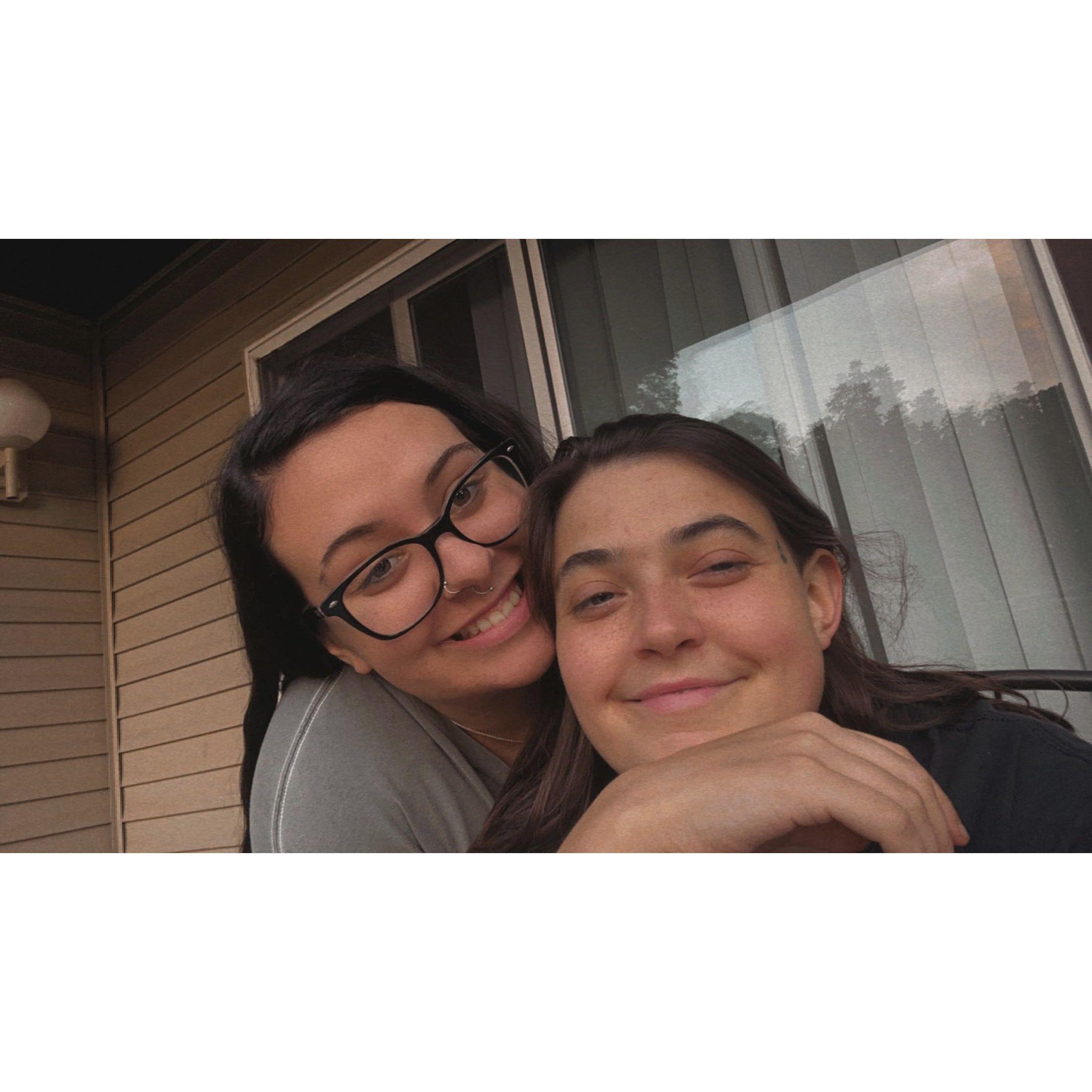 Our first picture together.