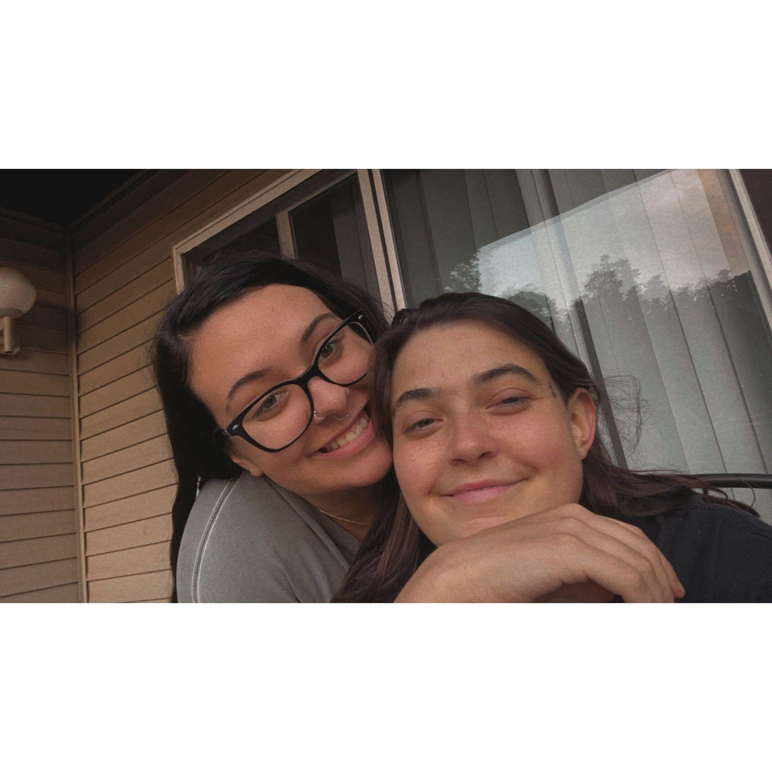 Our first picture together.