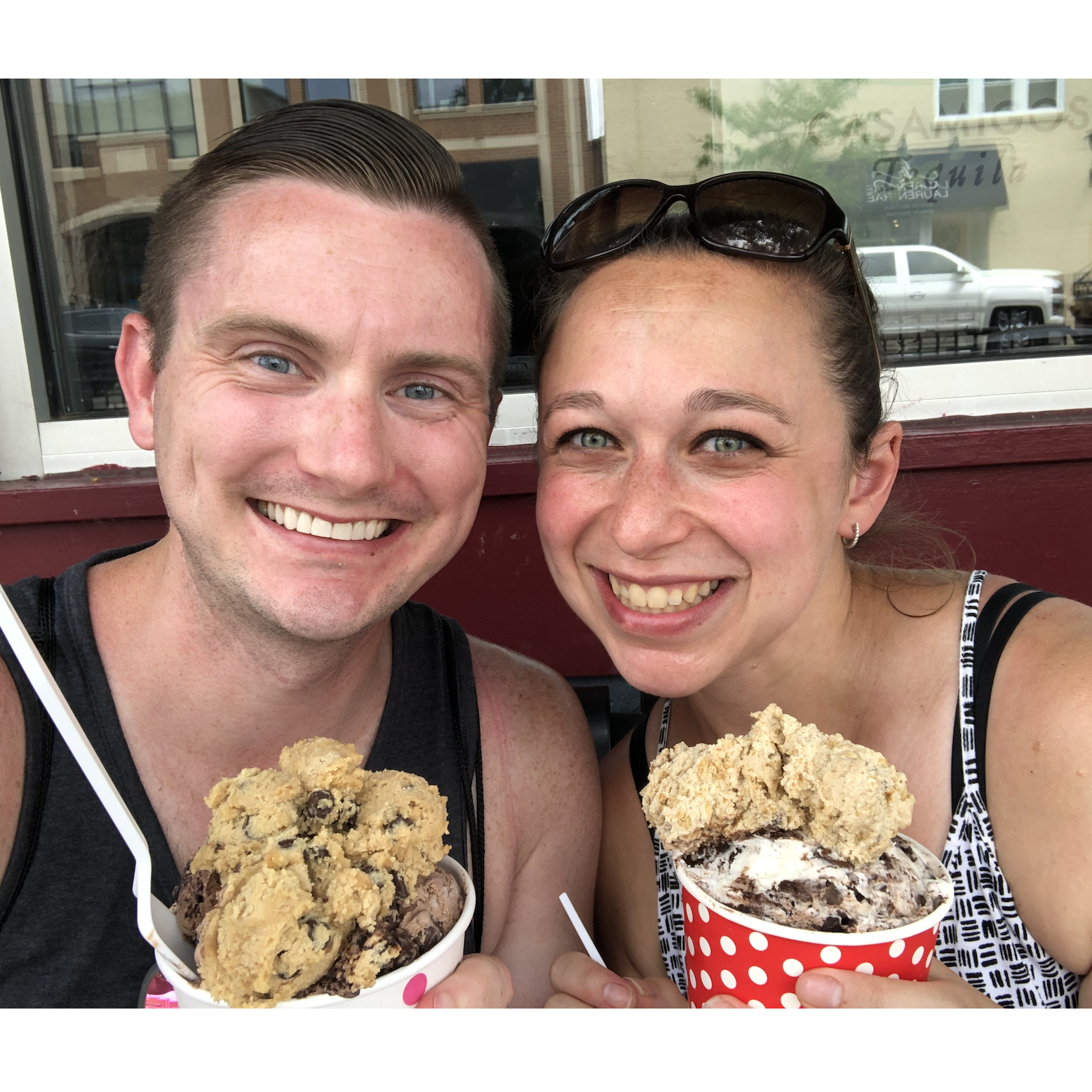 All right, out of everything we eat, nothing is better than ice cream WITH cookie dough!