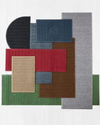 Chevron Water Guard Mat & Boot Tray