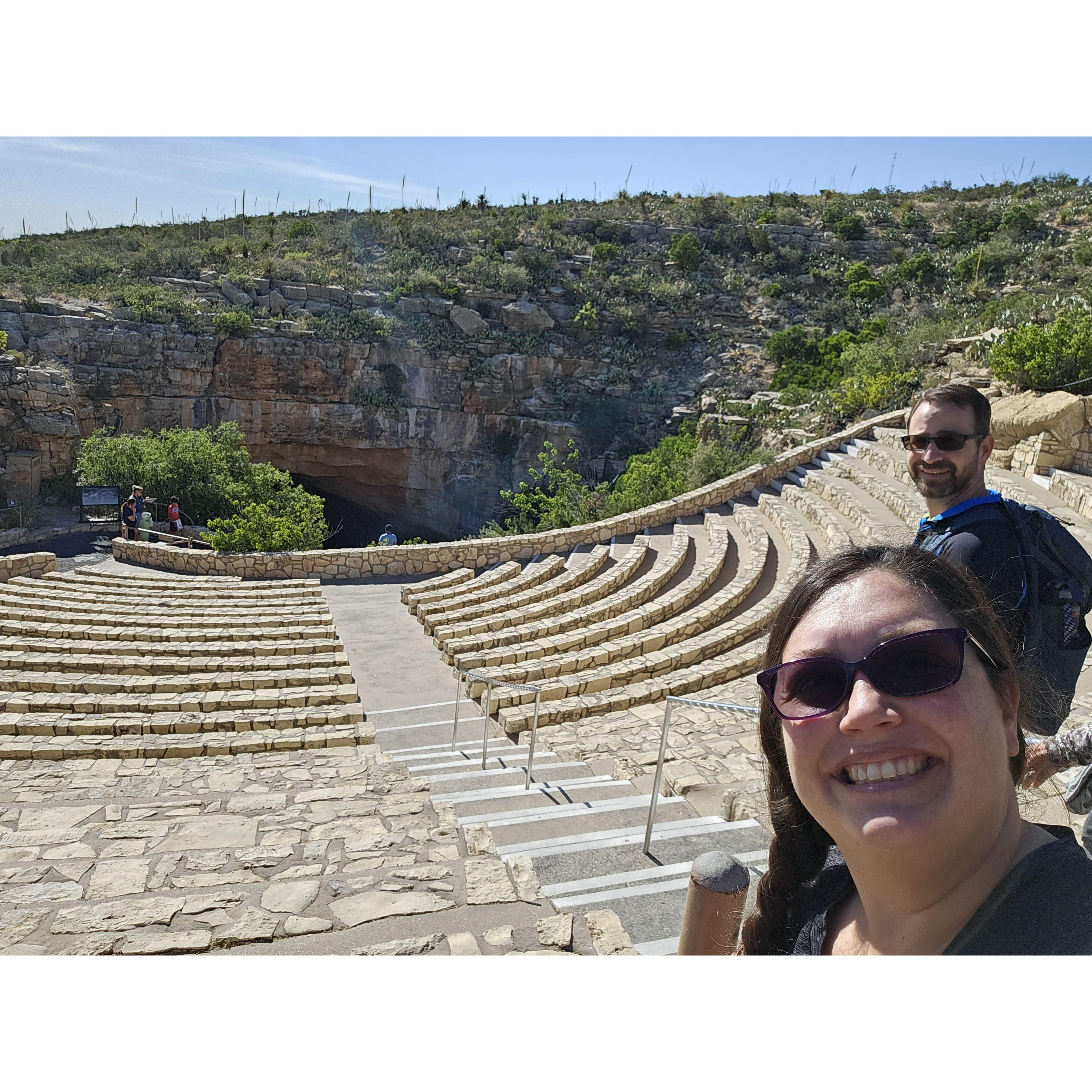 Carlsbad Caverns National Park in the Guadalupe Mountains of southeastern New Mexico.