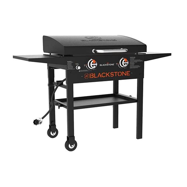 Blackstone 2147 Gas Hood & Side Shelves, Black